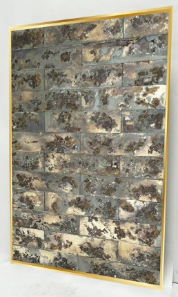 antique mirror wall tiles, distressed mirror feature walls U.K